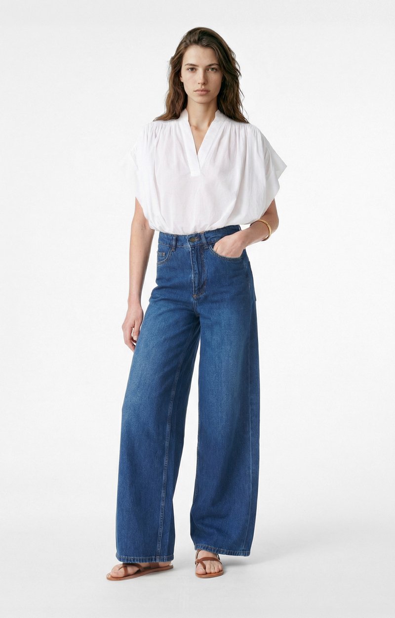Clothing Wide Leg Jeans - VANESSABRUNO