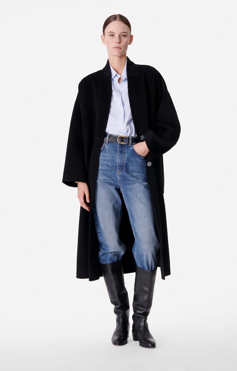 Bachir Coat Wool Blend Black Vanessa Bruno