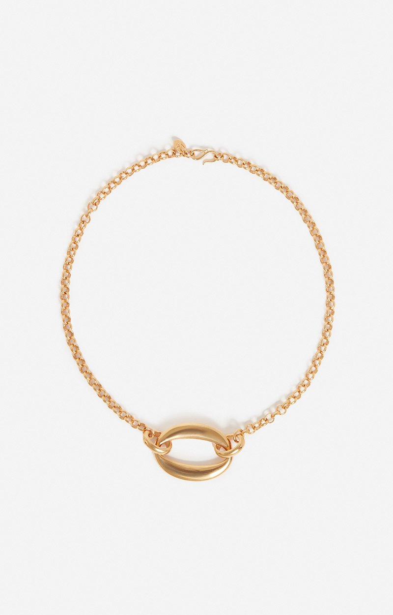 Necklace, 100% Brass