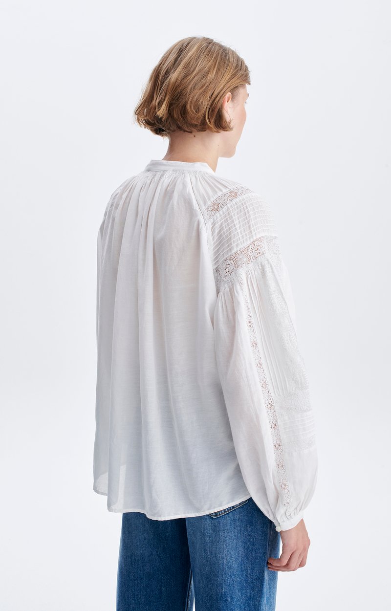 Nipoa Blouse Cotton blend White Vanessa Bruno