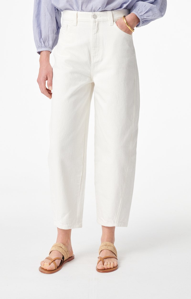 Caleb Jeans High-Waisted, Barrel Cut GREIGE Vanessa Bruno