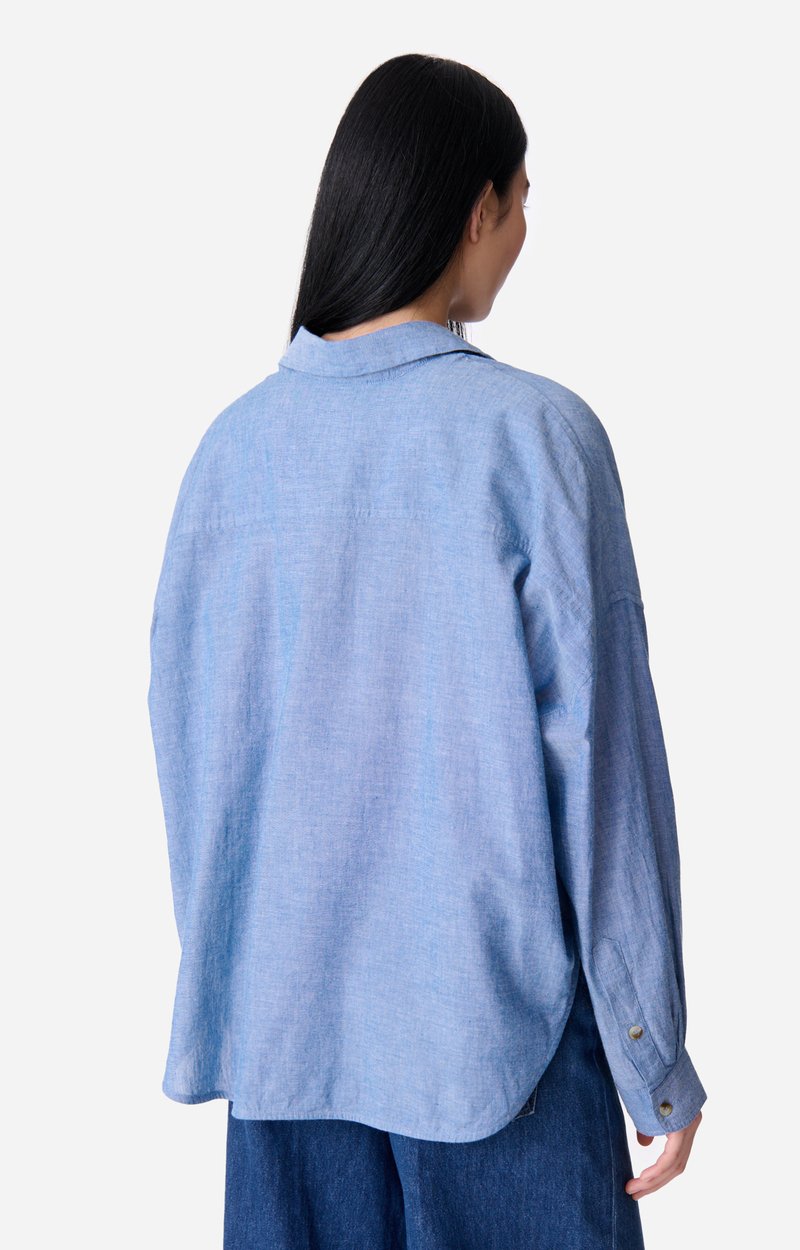 Brad Shirt 100% cotton chambray Chambray Vanessa Bruno