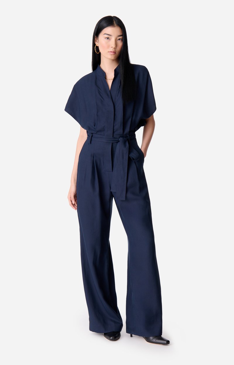 Aliocha Jumpsuit, In Lyocell and Linen