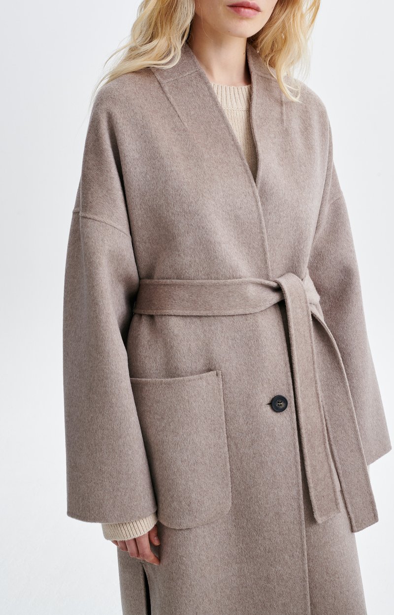 Bachir Coat Wool Blend Mole Vanessa Bruno