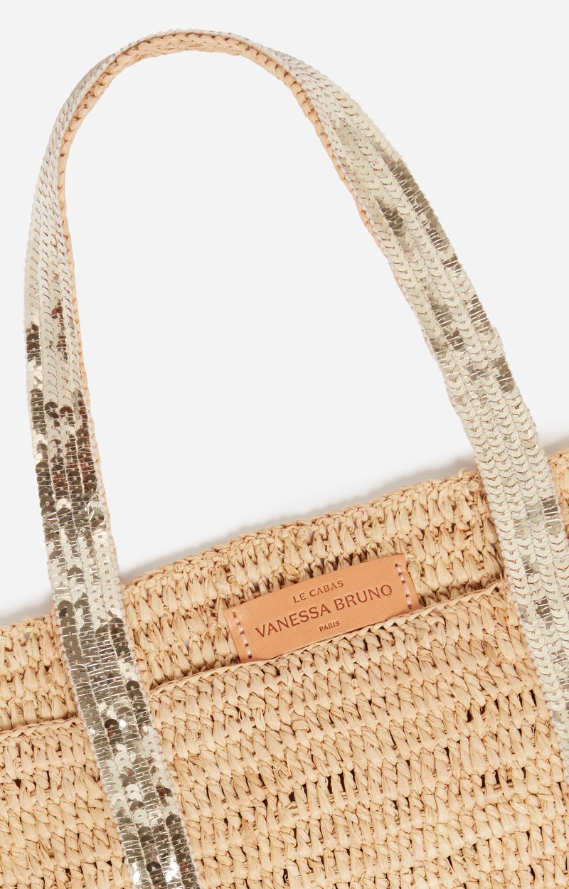 Raphia L Cabas Tote In Raffia GOLD Vanessa Bruno