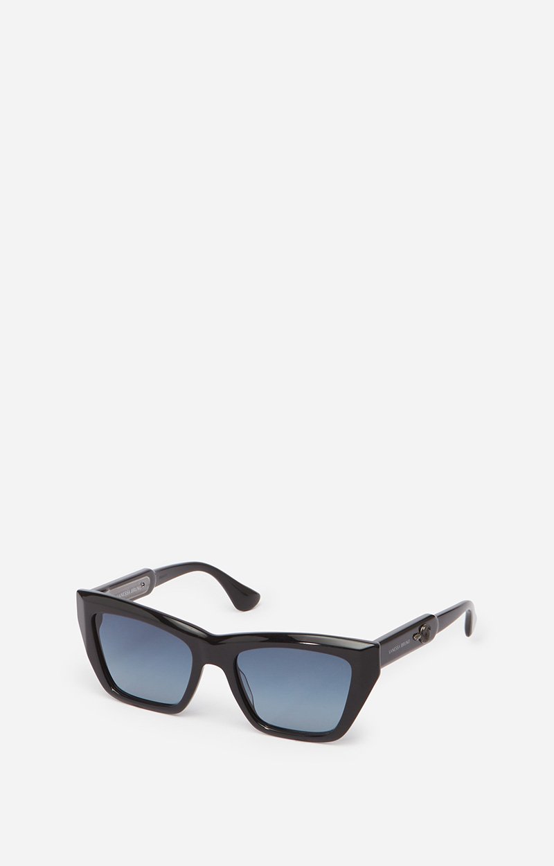 Cleo Sunglasses 100% acetate Black Vanessa Bruno