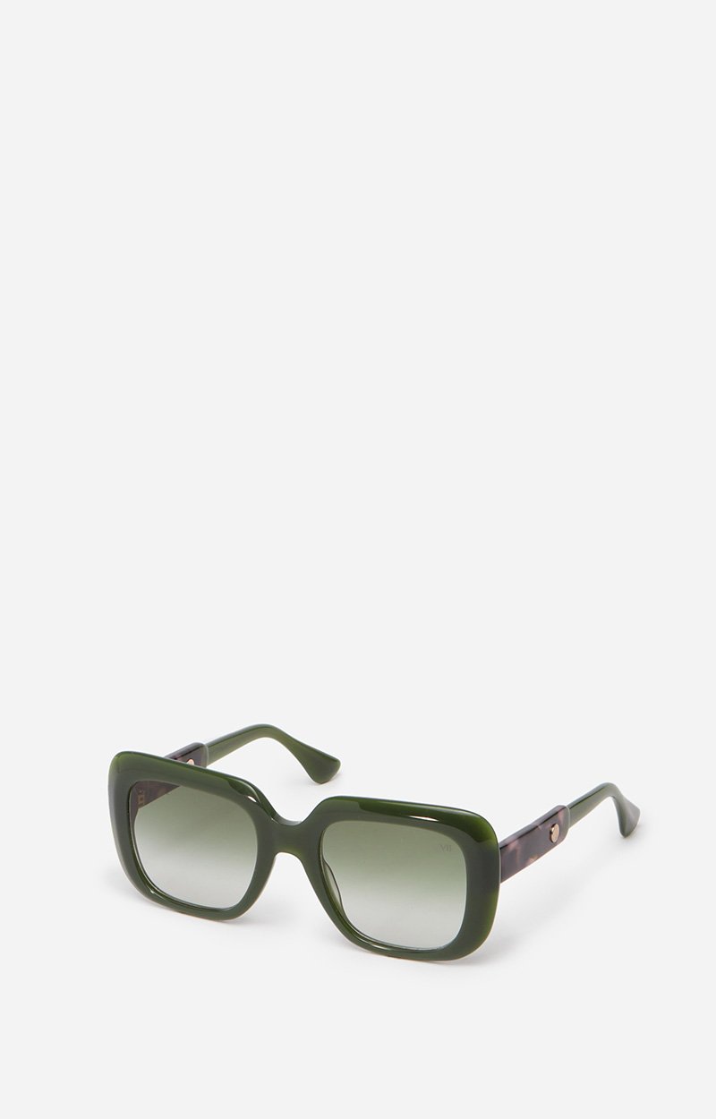 Soka Sunglasses 100% acetate KHAKI Vanessa Bruno