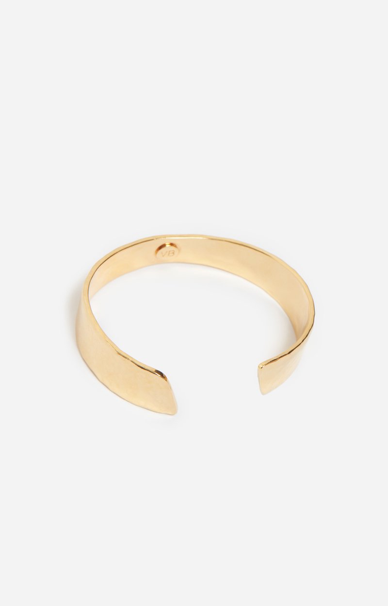Gold Brass Cuff, Brass