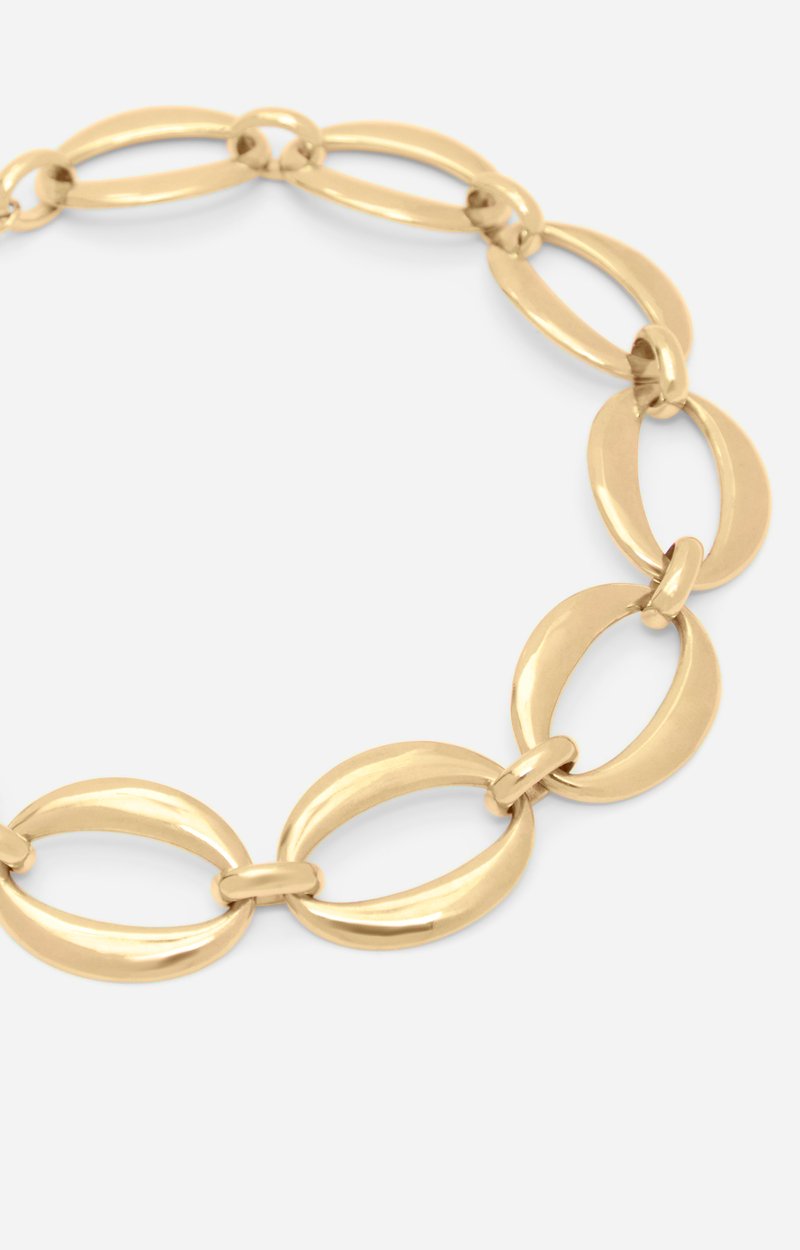 Chain Link Necklace 100% brass GOLD Vanessa Bruno