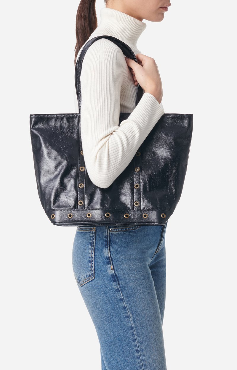 Cabas Tote Bags Smooth Leather Tote Bags - VANESSABRUNO
