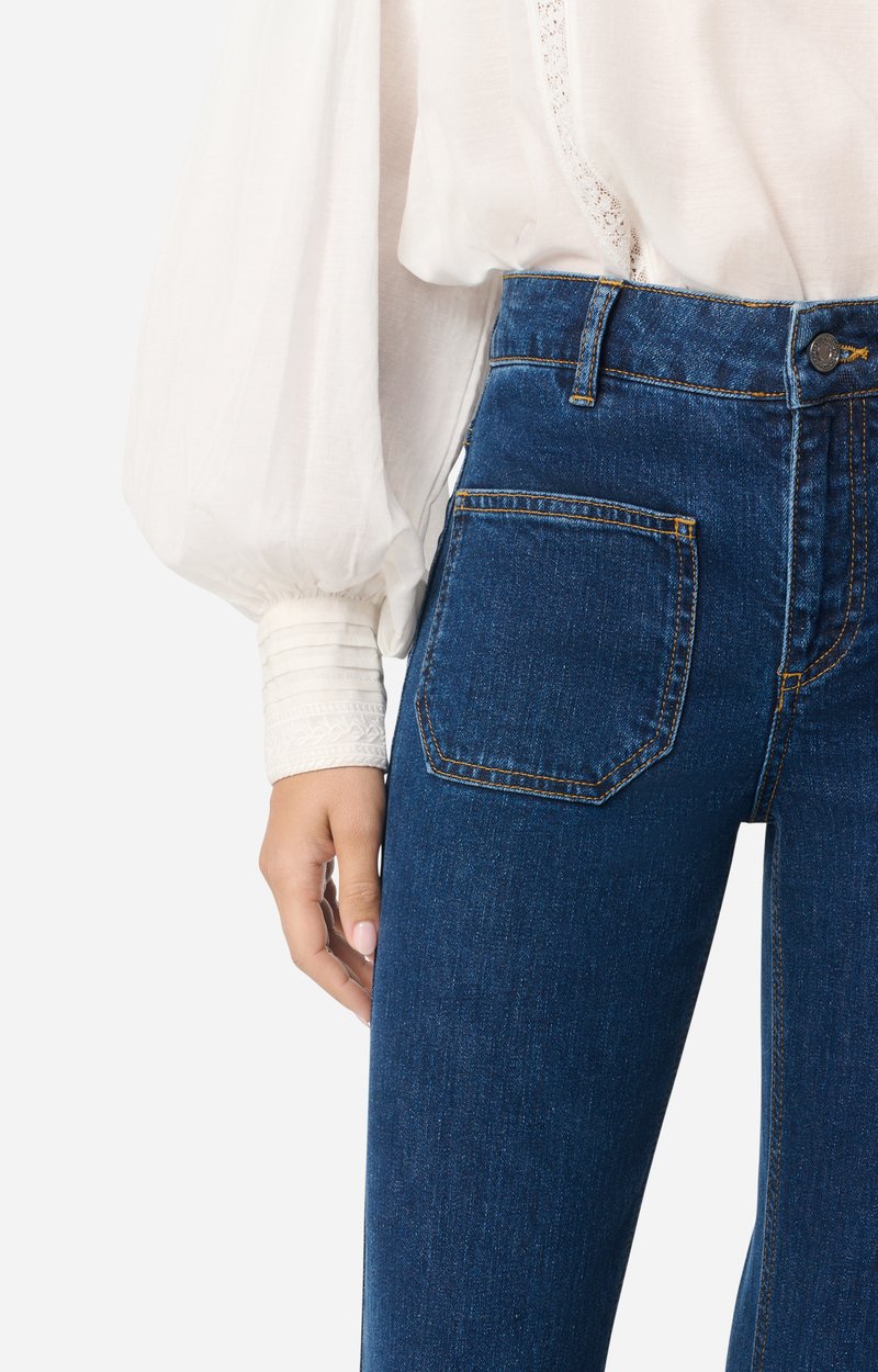Dompay Jeans Cotton And Elastane ROYAL Vanessa Bruno