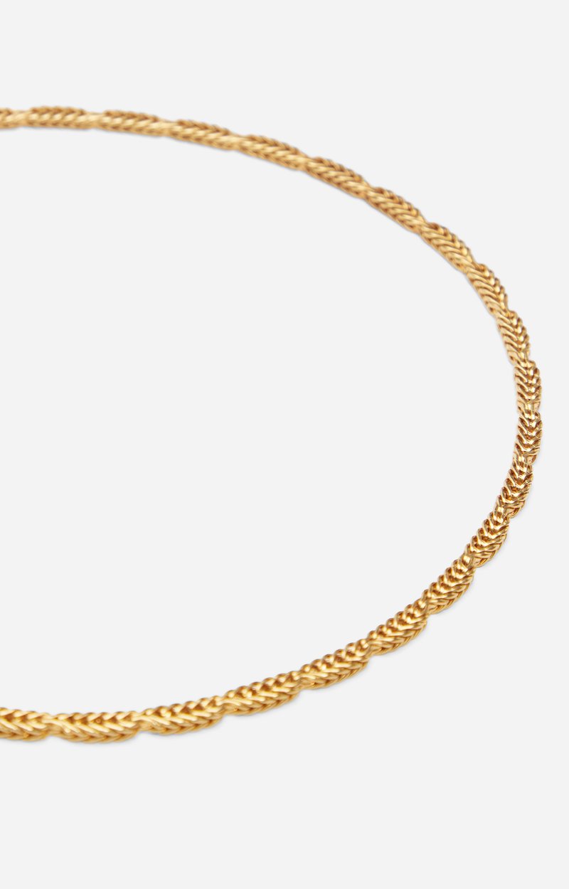 Gold Brass Necklace Gold-plated Brass GOLD Vanessa Bruno