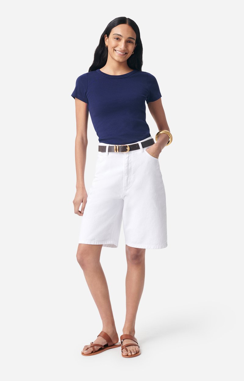 Glendon T-Shirt 100% organic cotton NAVY Vanessa Bruno