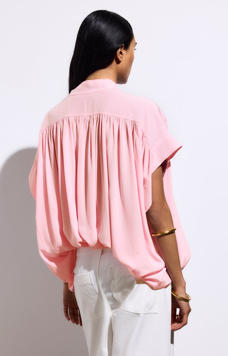 Cory Blouse 100% Silk Pink Vanessa Bruno