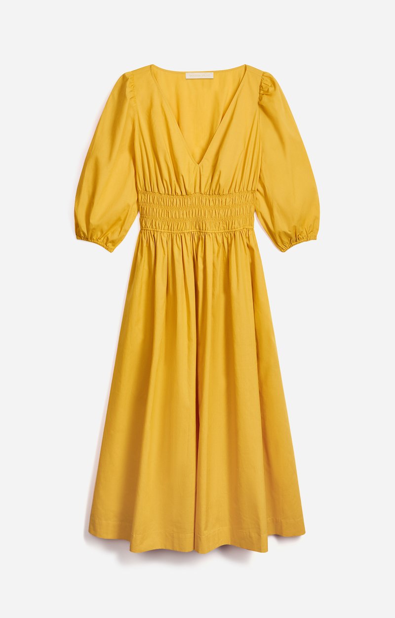 Hannae Dress Cotton blend Golden yellow Vanessa Bruno