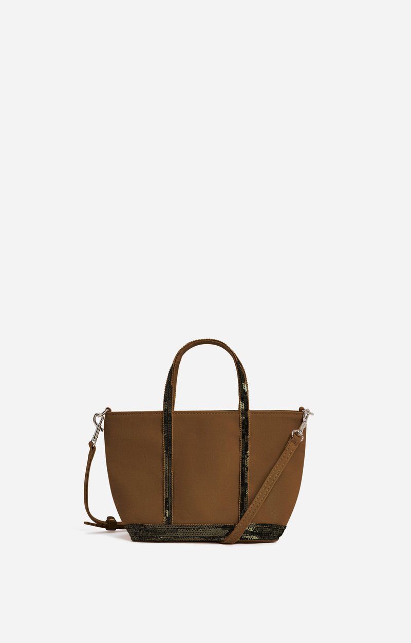 Canvas XS Zipped Cabas Tote, Made in France, Crossbody bag