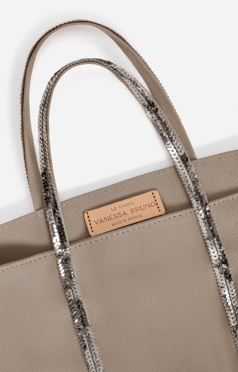 Canvas S Zipped Cabas Tote Made in France, Crossbody bag ZINC Vanessa Bruno