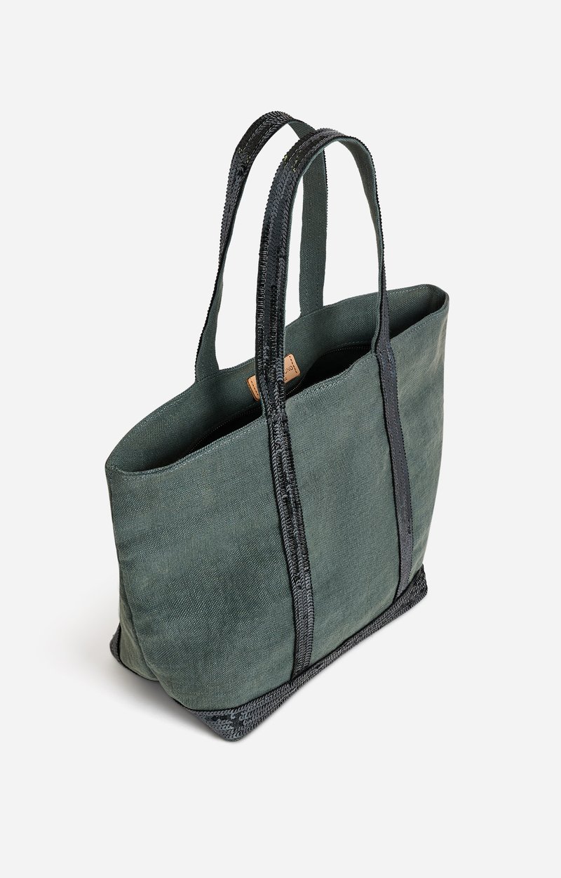 Linen M Zipped Cabas Tote Made in France, Shoulder bag Estragon Vanessa Bruno