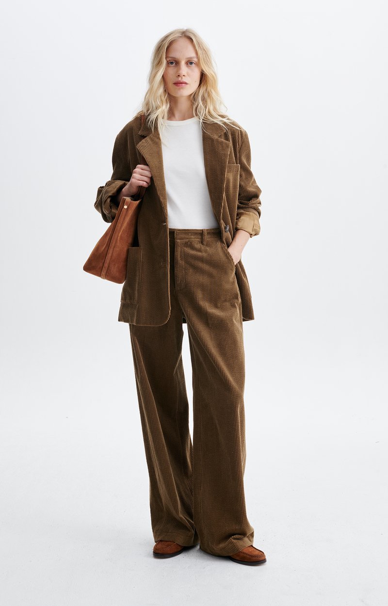 Heo Jacket Corduroy tailored jacket Mole Vanessa Bruno