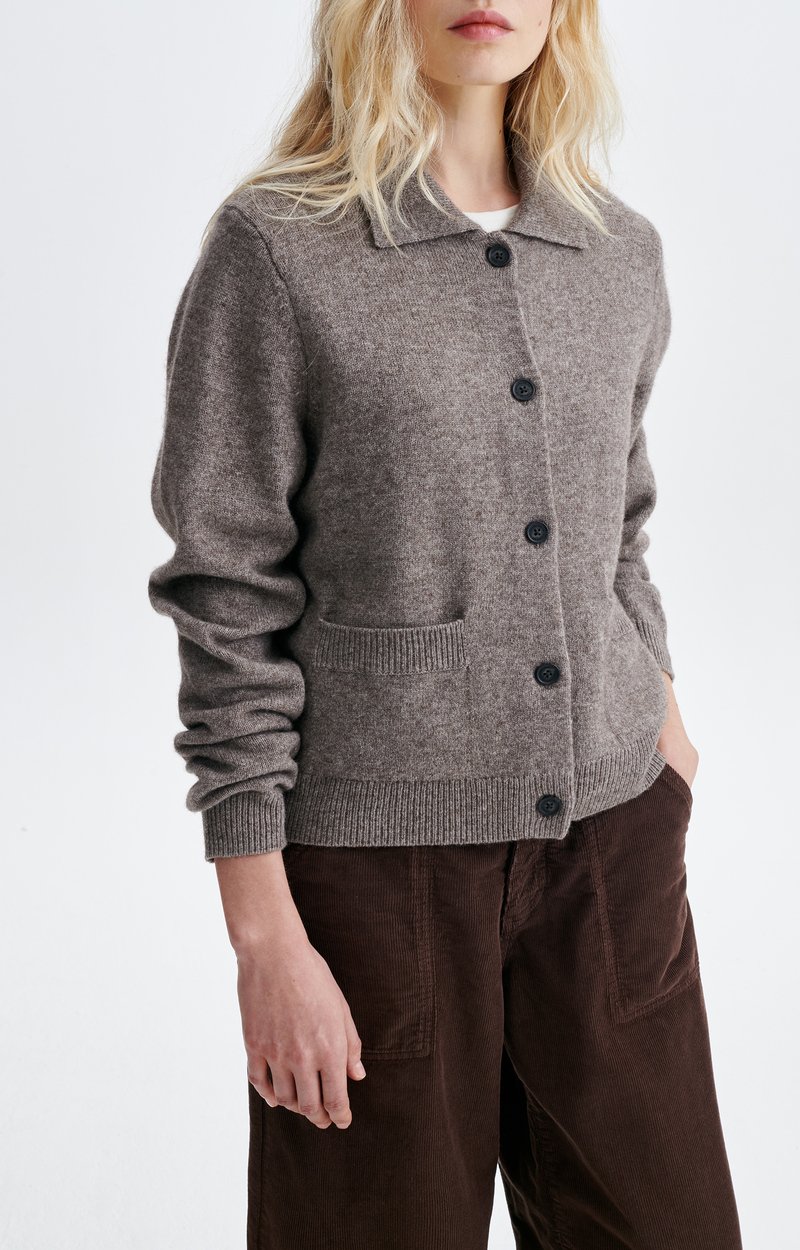 Humphrey Cardigan Buttoned wool-yak cardigan Mole Vanessa Bruno