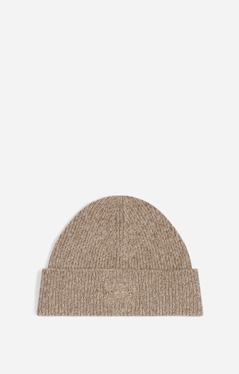 Hiroto Beanie, Wool and cashmere knit beanie