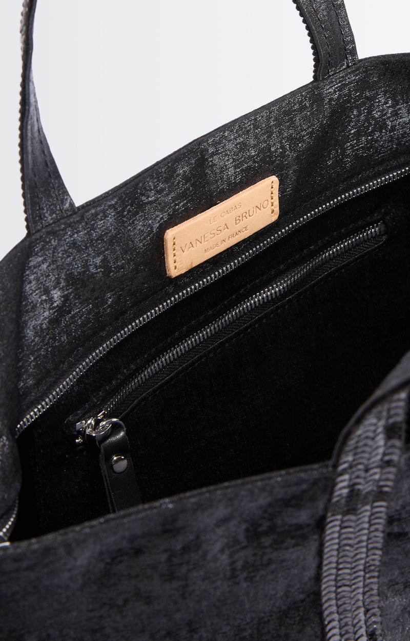 Sequin L Cabas Tote Sequin cabas, large size Black Vanessa Bruno