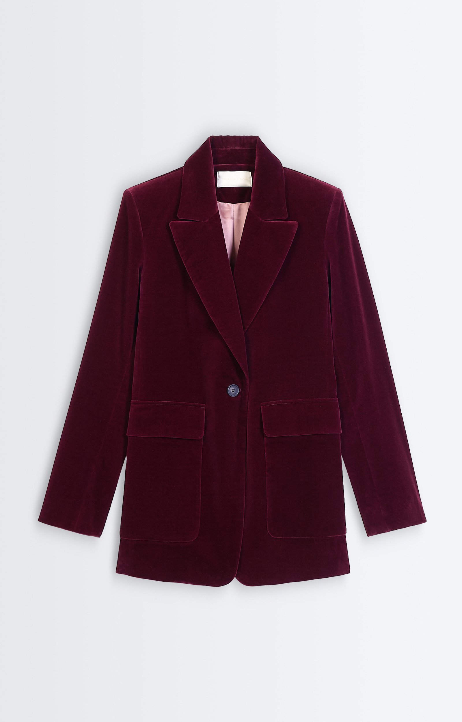 Floea Jacket Cotton-velvet tailored jacket WINE Vanessa Bruno