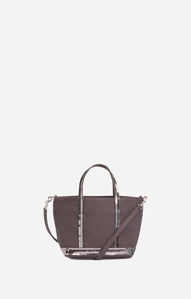 Canvas XS Zipped Cabas Tote, Hand or crossbody carry, zip closure