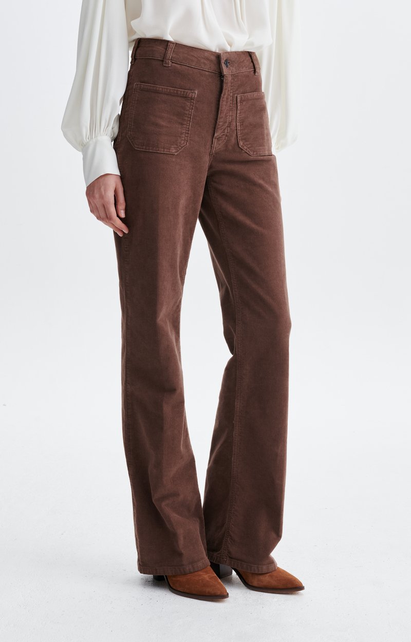 Dompay Pants In cotton Classic Brown Vanessa Bruno