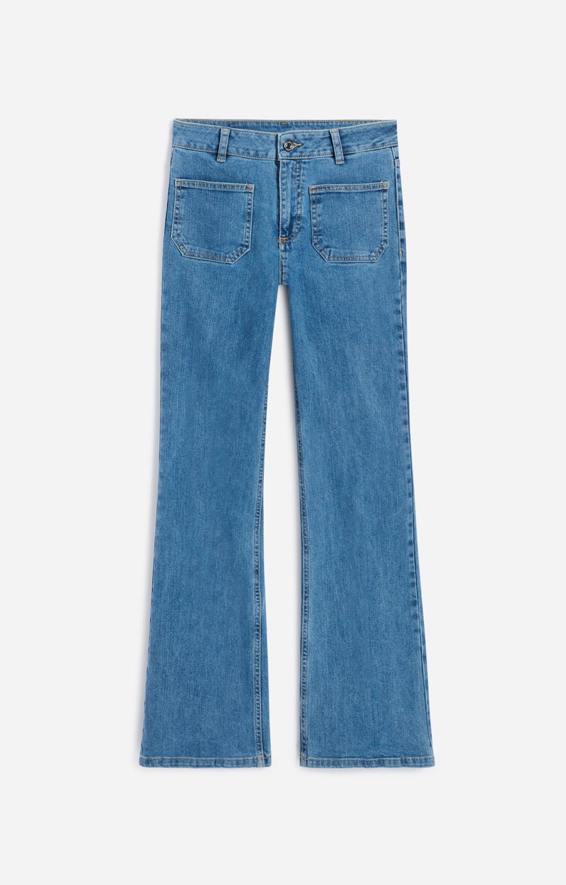 Dompay Flare Jeans High-Waisted, Flare Cut LIGHT INDIGO Vanessa Bruno