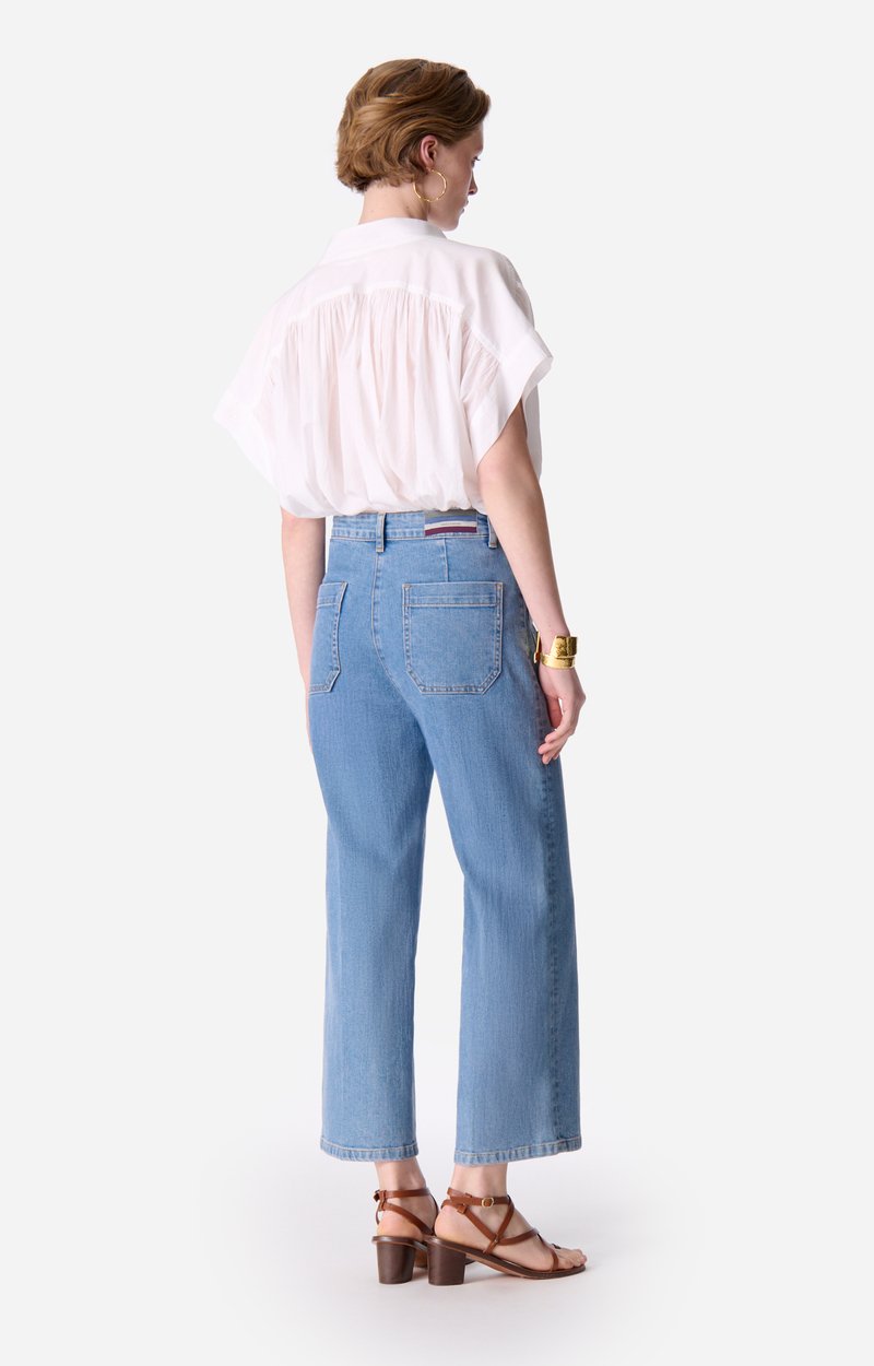 Helias Cropped Jeans High-Waisted, Cropped Fit LIGHT INDIGO Vanessa Bruno