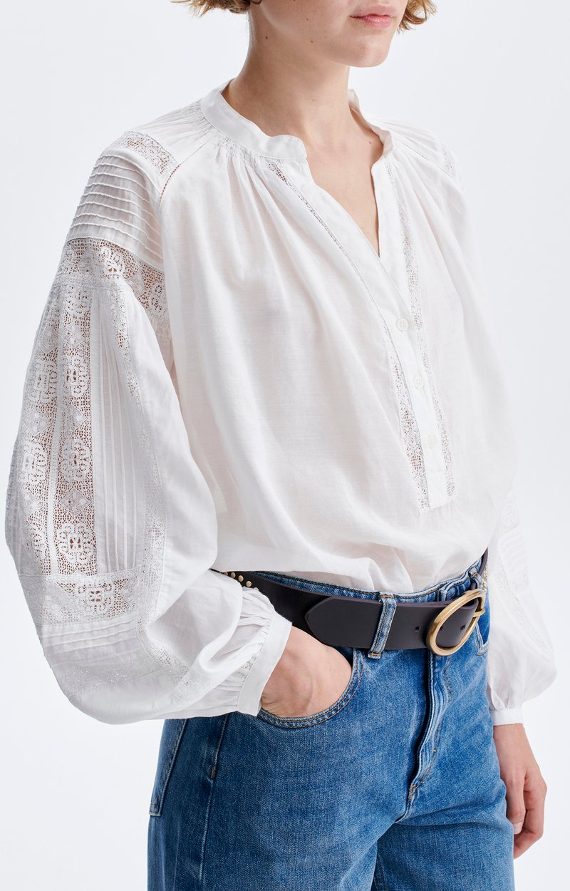 Nipoa Blouse Cotton blend White Vanessa Bruno