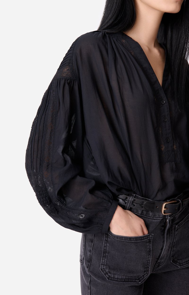 Nipoa Blouse Cotton blend Black Vanessa Bruno
