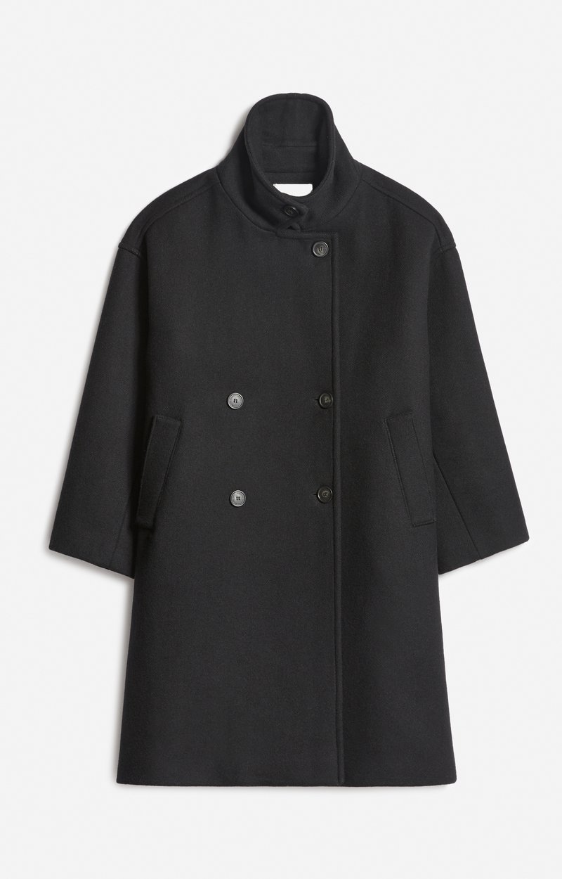 Flo Coat Wool blend Black Vanessa Bruno