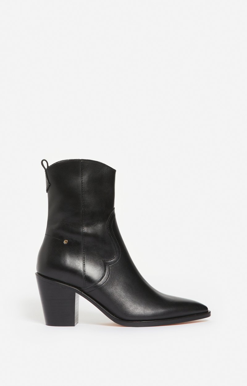Leather Cowboy Boots, Made in Portugal