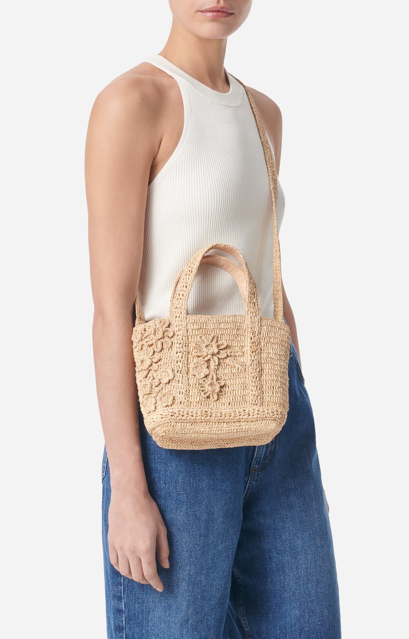Raffia XS Cabas Tote Made in Madagascar Natural Vanessa Bruno