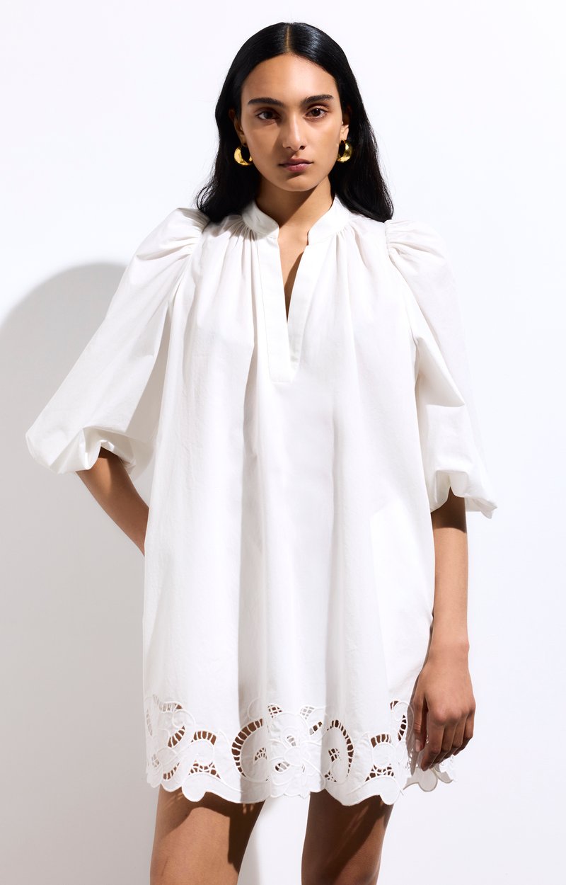 Hamanda Dress, Cotton & embroidery