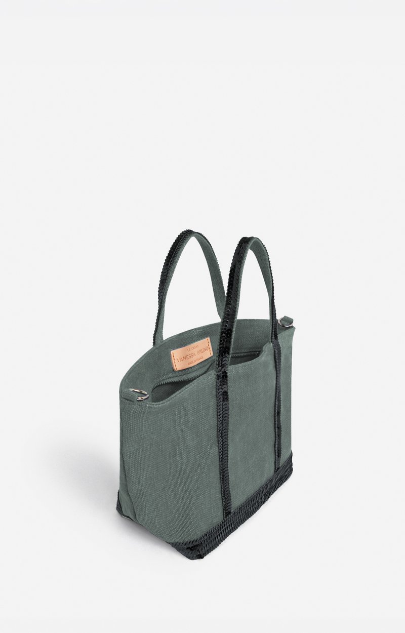 Linen XS Zipped Cabas Tote Made in France, Crossbody Bag Estragon Vanessa Bruno