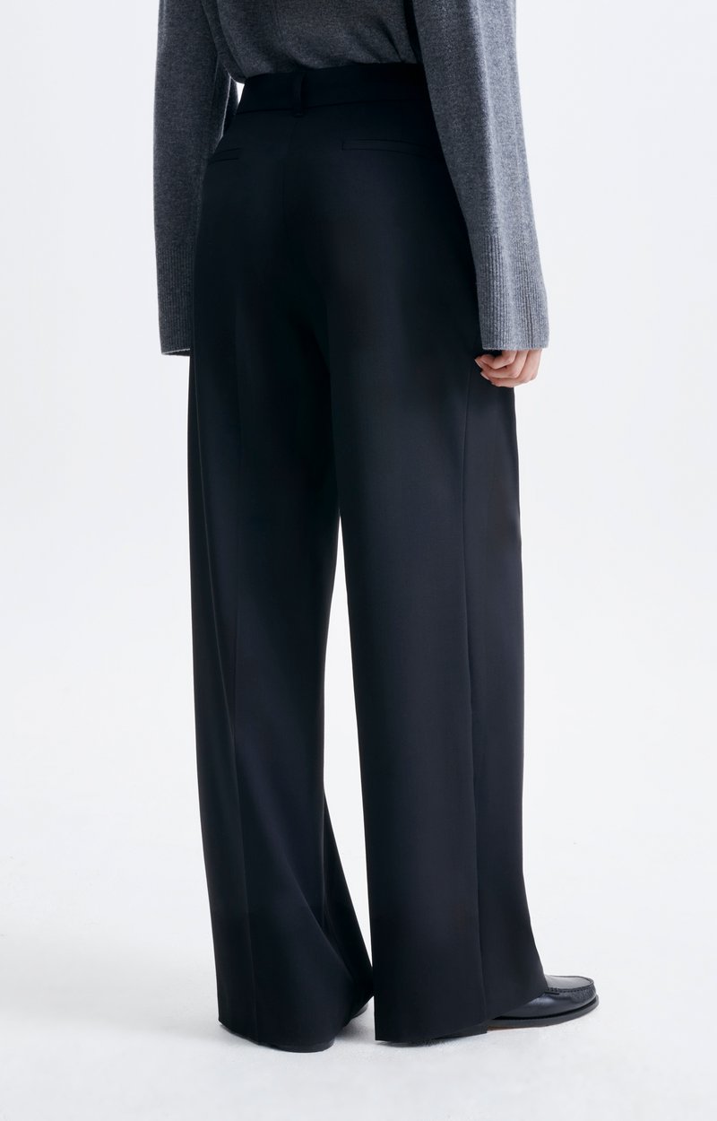 Horea Pants Tailored trousers in stretch gabardine Black Vanessa Bruno