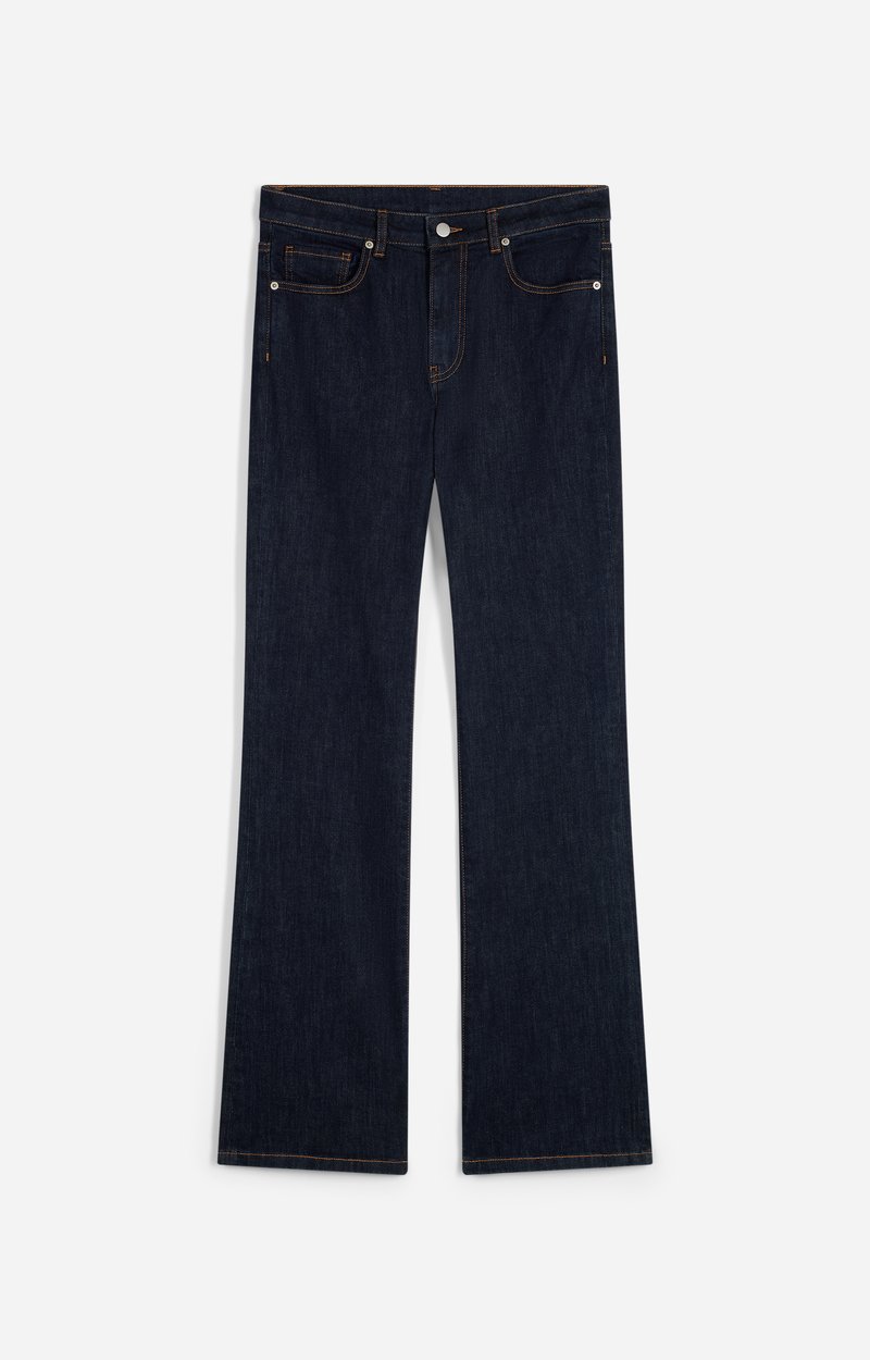 Jerry Jeans Flare jeans in stretch denim Indigo Vanessa Bruno