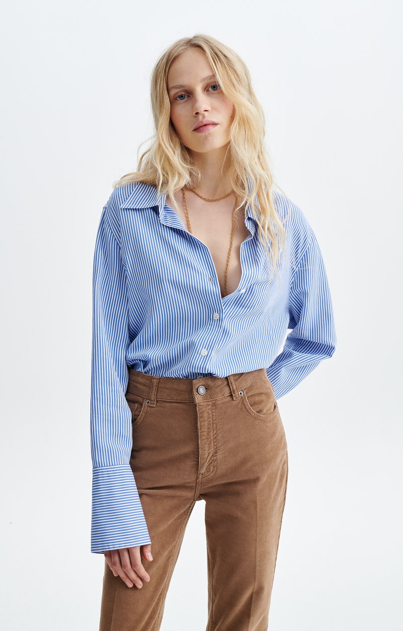 Esti Shirt Striped viscose-blend shirt ROYAL Vanessa Bruno