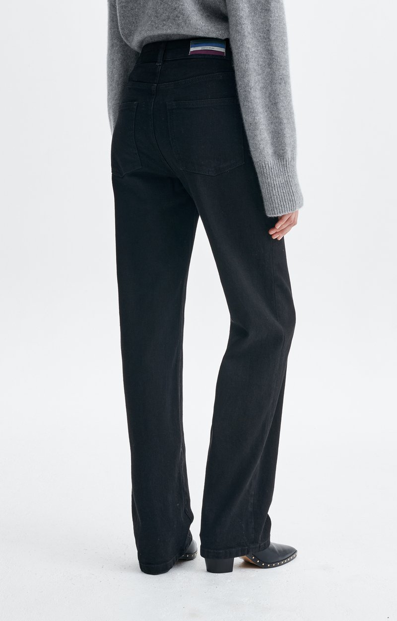 Ryder Jeans Straight-leg jeans in charcoal denim COAL Vanessa Bruno