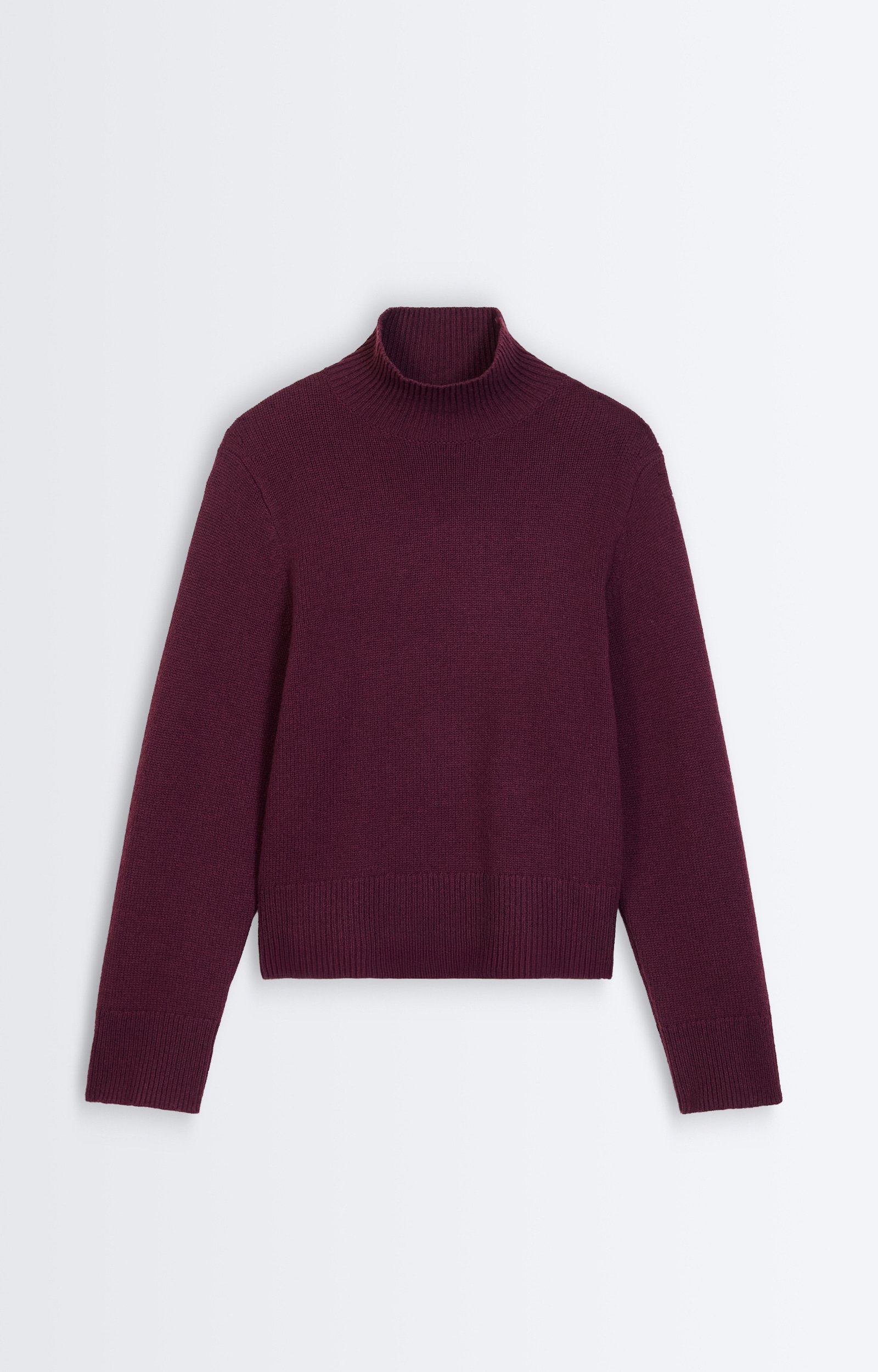 Henzo Jumper Merino-yak roll-neck jumper BURGUNDY Vanessa Bruno