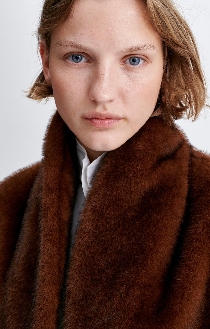 Helise Gilet Sleeveless faux fur gilet Ginger Vanessa Bruno